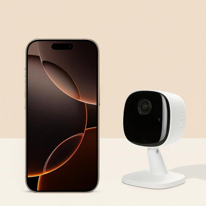1080P Wifi Smart Home Security Camera; USB Powered Indoor Surveillance System with Motion Alerts & Night Vision
