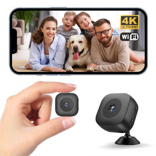 Mini 4K HD Camera Wifi Wireless Monitoring Security Protection Remote Monitor Video Surveillance Smart Home Security System 2026