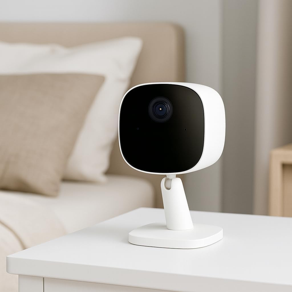 1080P Wifi Smart Home Security Camera; USB Powered Indoor Surveillance System with Motion Alerts & Night Vision