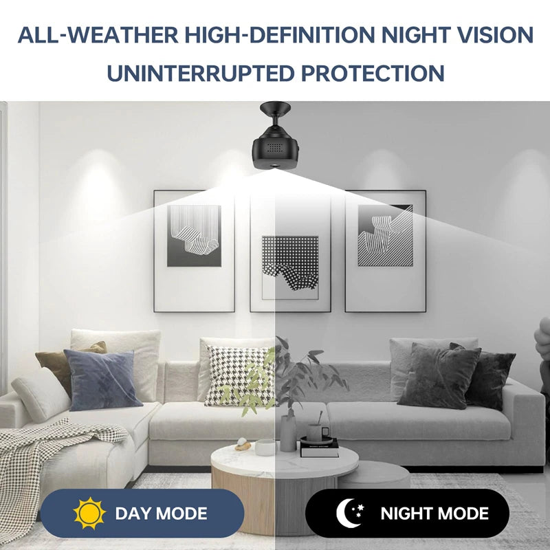 Mini 4K HD Camera Wifi Wireless Monitoring Security Protection Remote Monitor Video Surveillance Smart Home Security System 2026