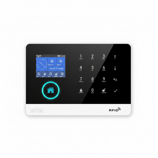 -103 Graffiti Alarm System, 4G Secure Home Wifi Smart Home Alarm, Wireless Security System Device, Controlled by Smart Life