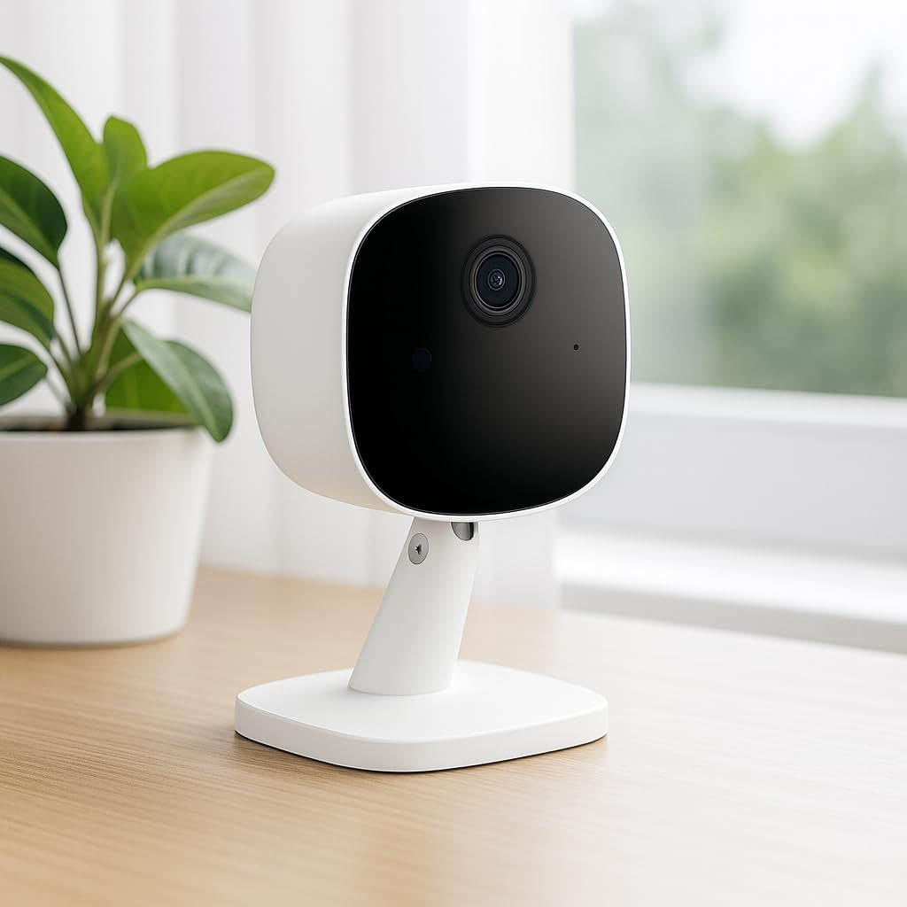 1080P Wifi Smart Home Security Camera; USB Powered Indoor Surveillance System with Motion Alerts & Night Vision