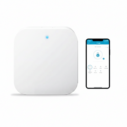 G2 Smart Lock Wi-Fi Gateway, Gateway for Smart Door Lock, Wi-Fi Bridge, Remote Control Smart Lock, Compatible with Ttlock App, Compatible with Alexa, Google Assistant